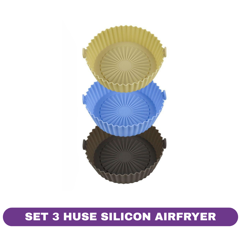 Set 3 huse silicon airfryer