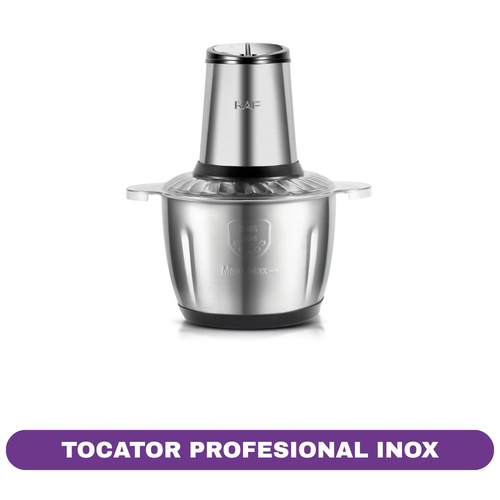 Tocator inox, 1000-4800W, 4-6 lame otel, 2-3 trepte de viteza