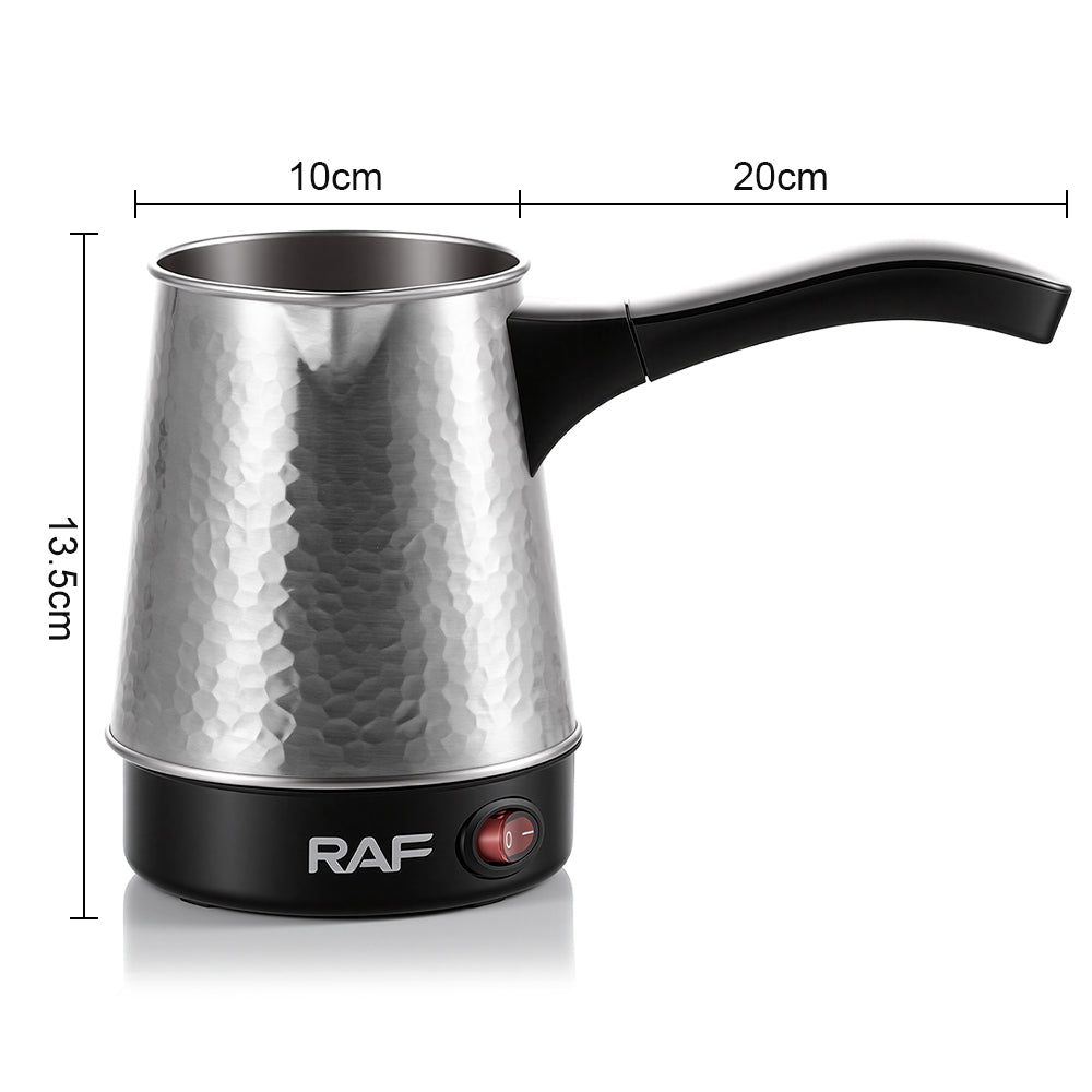 Cafetieră Electrică RAF, 500W, Corp Inox