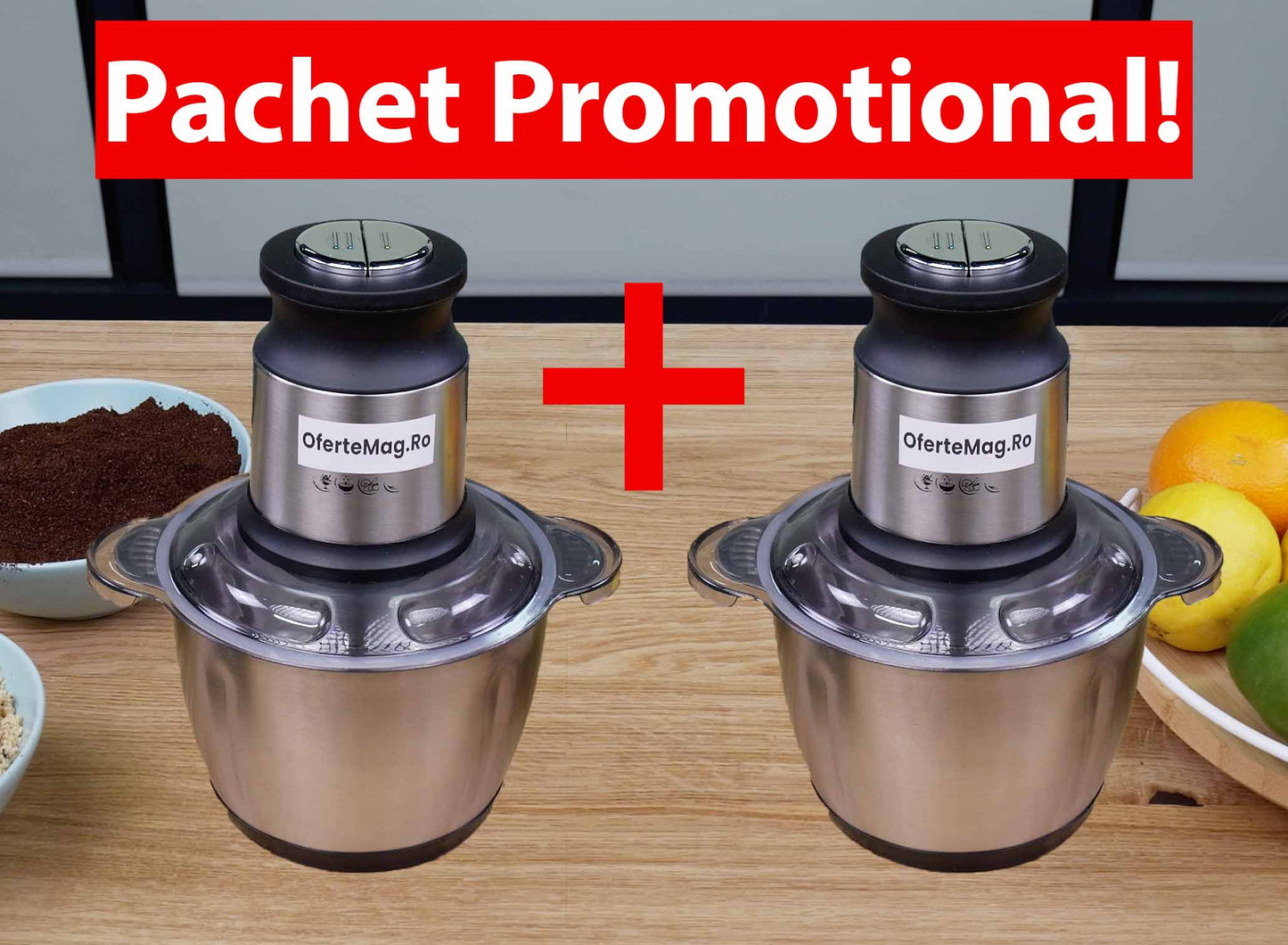 Pachet 1+1 Tocator Inox