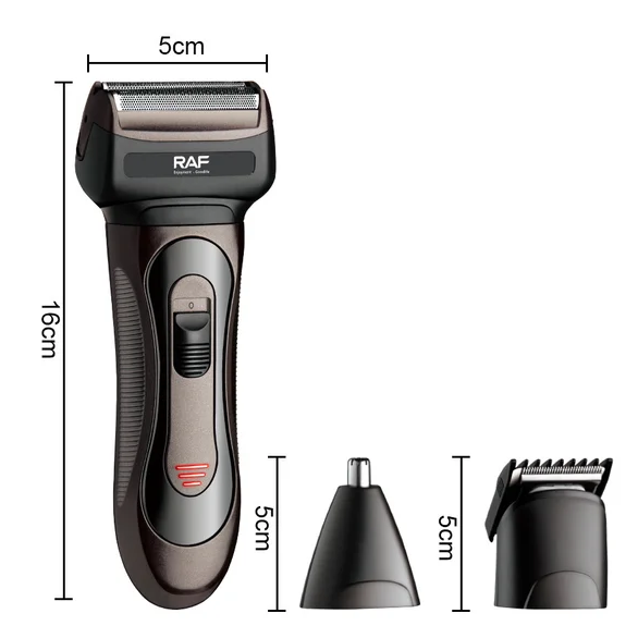 Aparat de ras RAF R.4018, trimmer inclus, incarcare USB