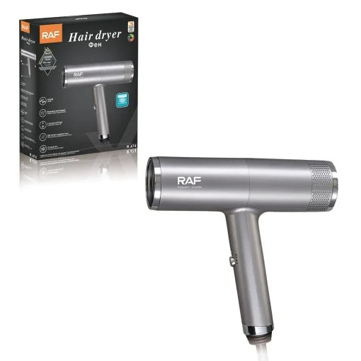 Uscator de par cu Ioni Negativi RAF R474, 1600W, 2 trepte