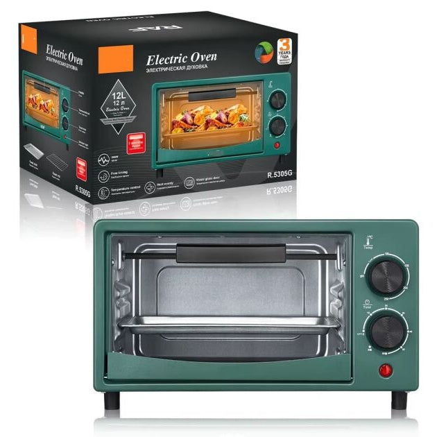 Cuptor electric RAF R5305, 800W, capacitate 12L, 2 moduri de operare
