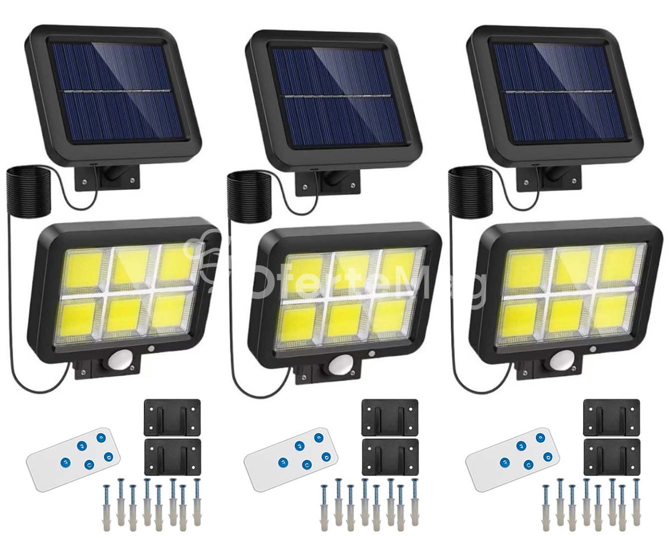 Set 4 Lampi Solare