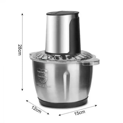 Tocator cu bol de inox RAF, 2L, 1000W