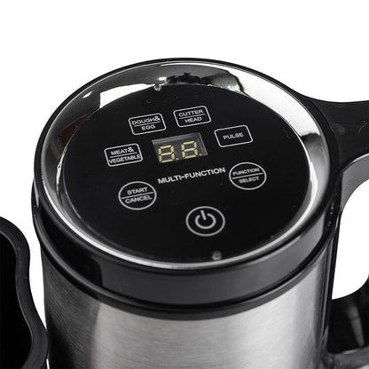 Tocător electric Sokany 6 în 1, bol de 3,5 L, 6 lame din inox, afișaj LCD