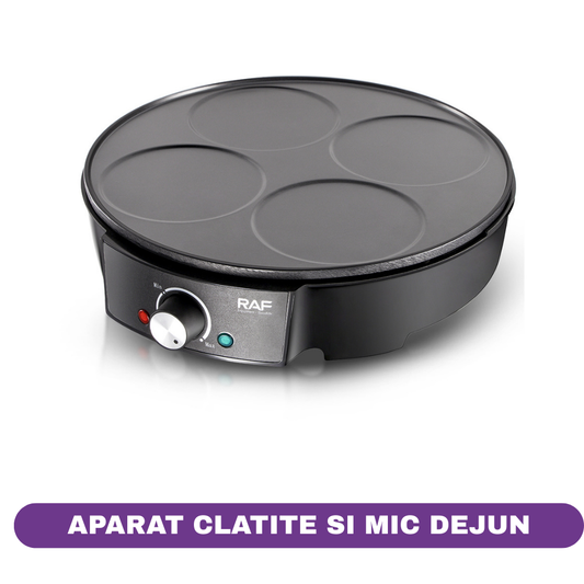 Aparat Electric pentru Clătite Americane & Mic Dejun RAF R2508, 1200W