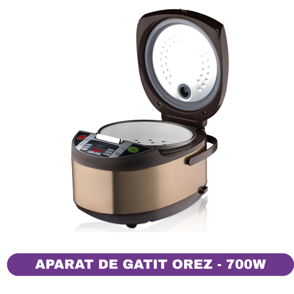 Aparat pentru Gătit Orez RAF R.167, Capacitate 5L, 700W