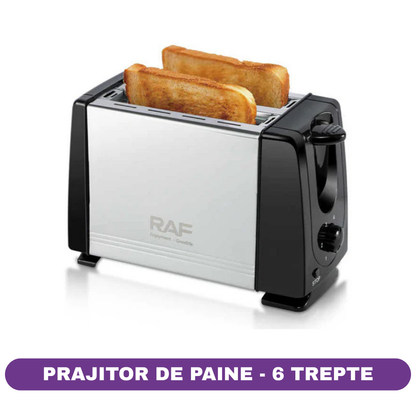 Prăjitor de Pâine RAF R262, 750W, 6 trepte de prajire