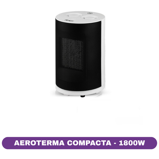 Aeroterma RAF R.1185, 1800W, termostat reglabil