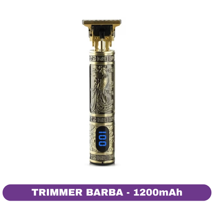 Trimmer profesional RAF R.431, 1200mAh, lame din inox
