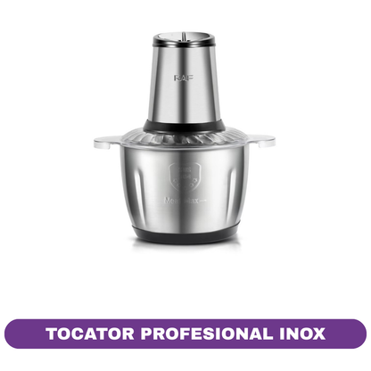 Tocator inox, 1000-4800W, 4-6 lame otel, 2-3 trepte de viteza