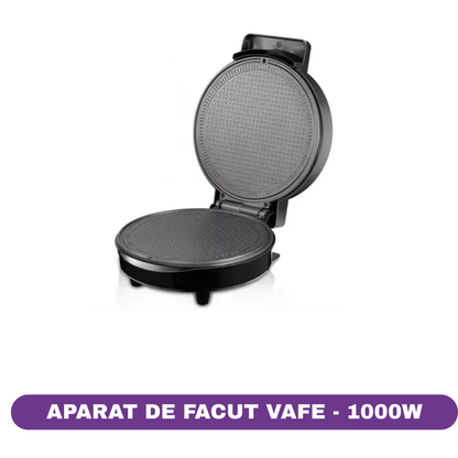 Aparat de facut Vafe RAF R.2223, 1000W, incalzire duala