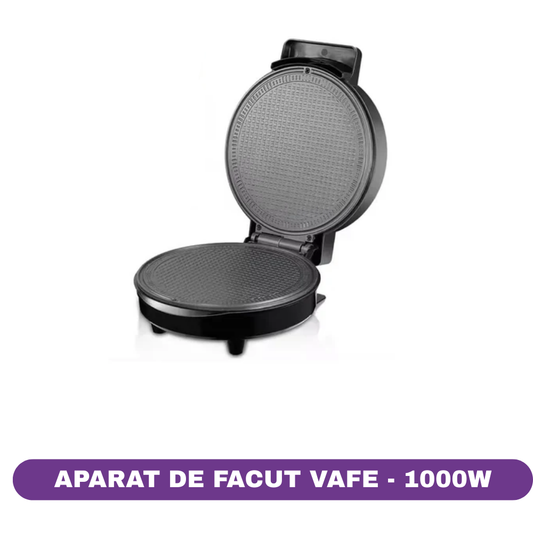 Aparat de facut Vafe RAF R.2223, 1000W, incalzire duala