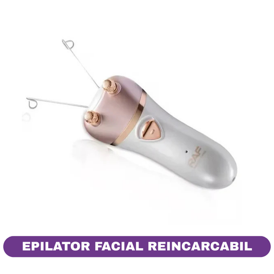 Epilator Electric Facial Reîncărcabil RAF R4029