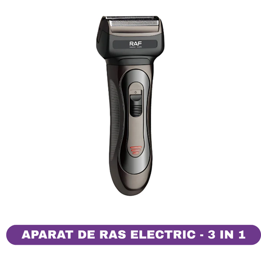 Aparat de ras RAF R.4018, trimmer inclus, incarcare USB