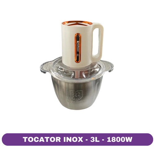 Tocator Electric Inox Hoffmans, 3L, 1800W, 3 viteze