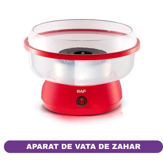 Aparat de vata de zahar RAF, 500W, 12g