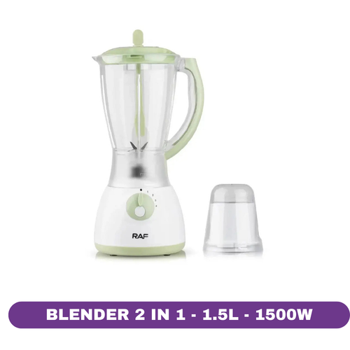 Blender Electric 2 în 1 RAF 440, 1000W, 1.5L