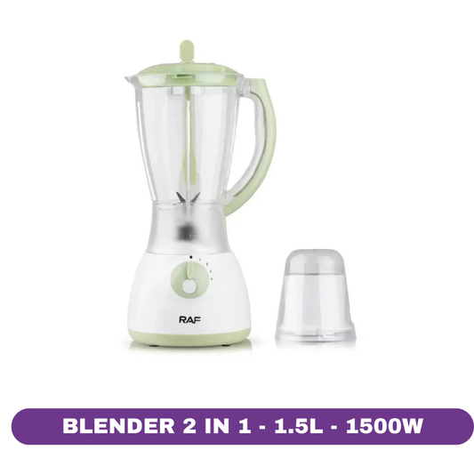 Blender Electric 2 în 1 RAF 440, 1000W, 1.5L