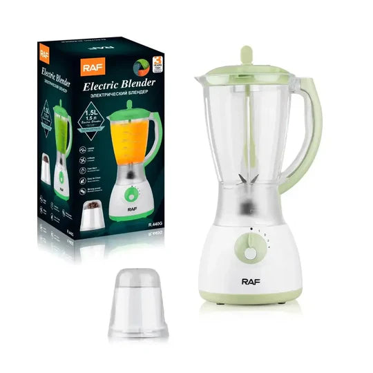 Blender Electric 2 în 1 RAF 440, 1000W, 1.5L