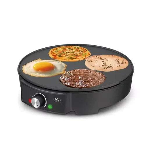 Aparat Electric pentru Clătite Americane & Mic Dejun RAF R2508, 1200W