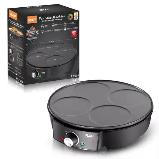 Aparat Electric pentru Clătite Americane & Mic Dejun RAF R2508, 1200W