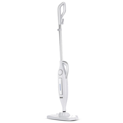 Mop electric cu abur multifuncțional, 1250W, curățare și dezinfectare cu abur sub presiune, rezervor 330 ml, încălzire rapidă, design portabil, accesorii multiple pentru toate suprafețele