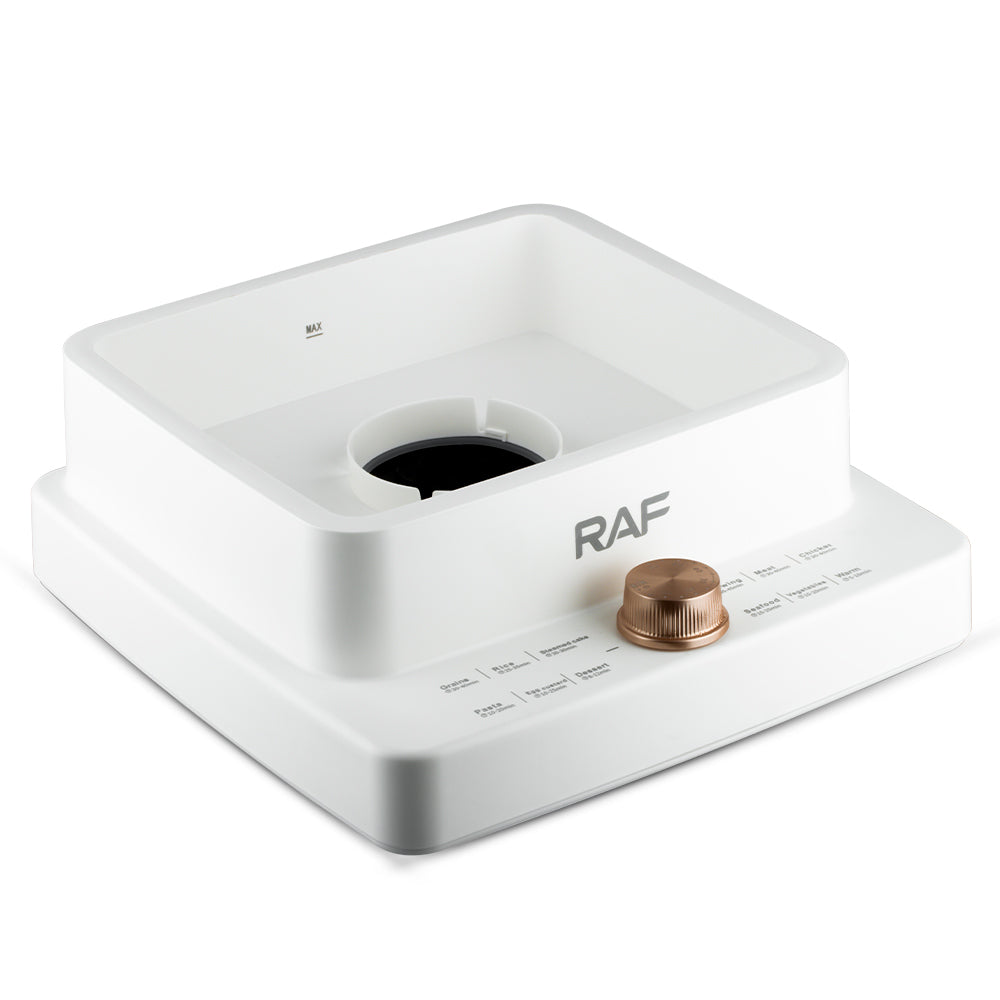 Aparat gatit cu Abur RAF 12L, 3 Nivele, 12 Functii, 1200W (+ Cadou)