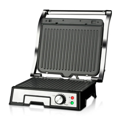 Grătar Electric Multifuncțional RAF, 2000W, Plăci grill detașabile, Pliabil la 180°, Strat Antiaderent