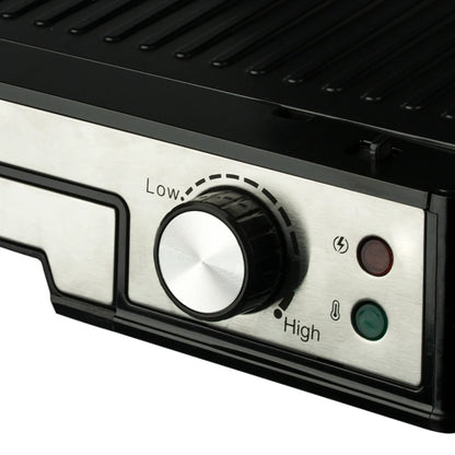 Grătar Electric Multifuncțional RAF, 2000W, Plăci grill detașabile, Pliabil la 180°, Strat Antiaderent