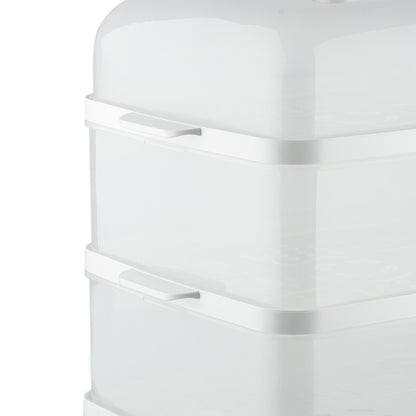 Aparat gatit cu Abur RAF 12L, 3 Nivele, 12 Functii, 1200W (+ Cadou)