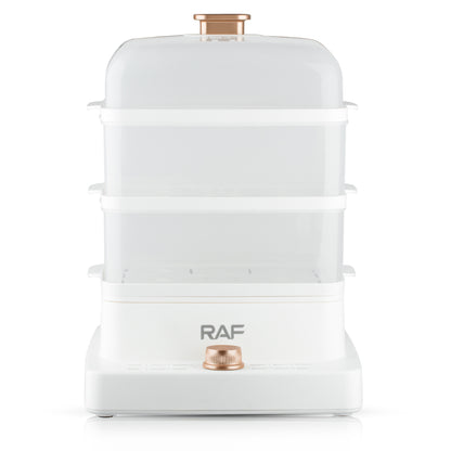 Aparat gatit cu Abur RAF 12L, 3 Nivele, 12 Functii, 1200W (+ Cadou)