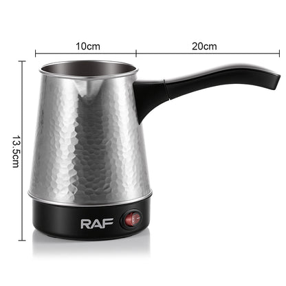 Cafetieră Electrică RAF, 500W, Corp Inox