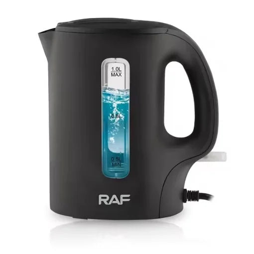 Fierbător Electric RAF R.7901W/R.7901B, 900W, 1L, Alb/Negru