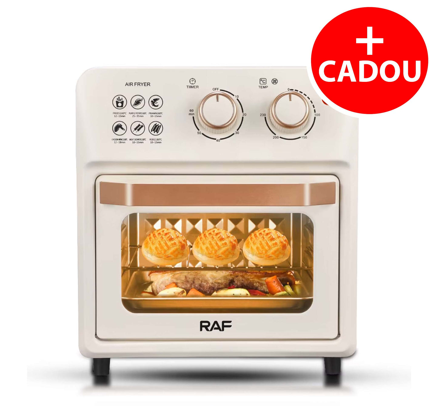 Air Fryer + Cuptor 14 Litri