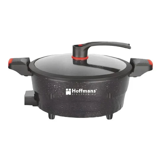 Oală Electrică Multifuncțională cu Presiune Hoffmans – 1500W, 6L, 32 cm