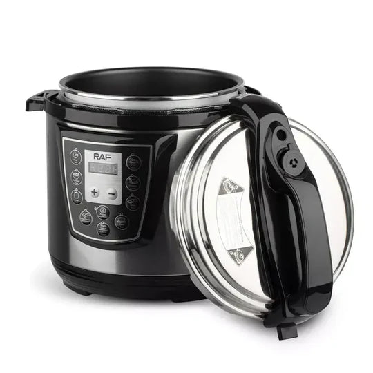 Oală Sub Presiune RAF R.177, 6L, 1000W, multiprogramabilă, inox