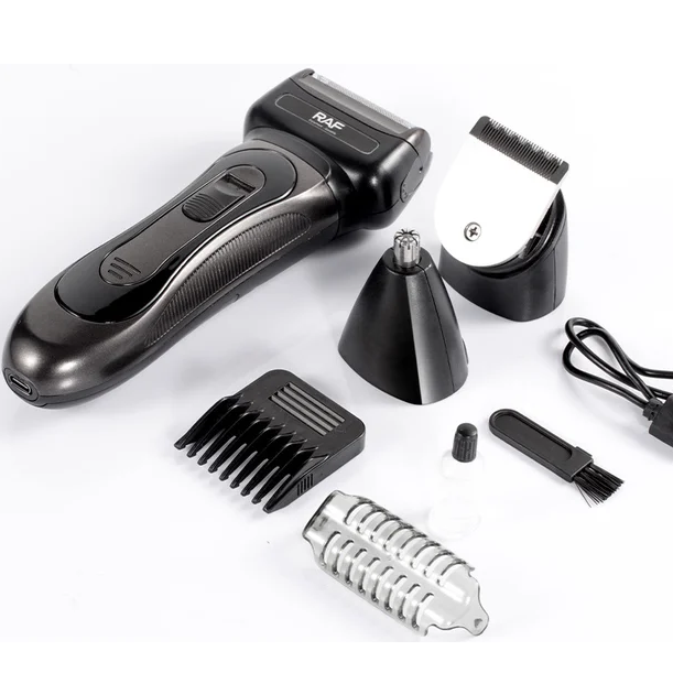 Aparat de ras RAF R.4018, trimmer inclus, incarcare USB