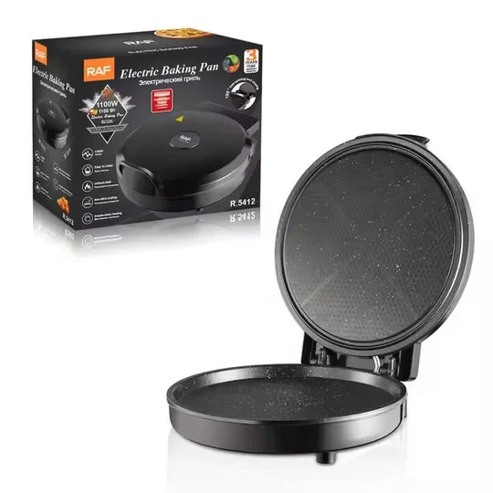 Aparat pentru preparat pizza, RAF R5412, 1100W, diametru 30 cm