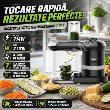 Tocător electric multifuncțional RAF 7 în 1, 714W