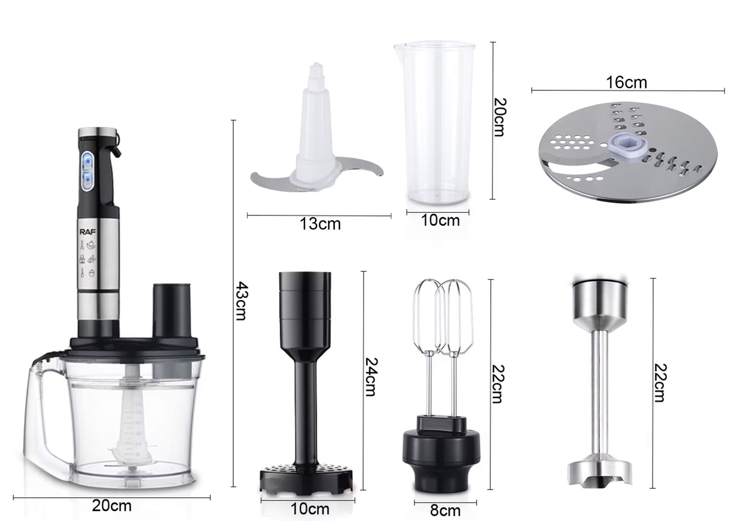 Set Blender 1400W